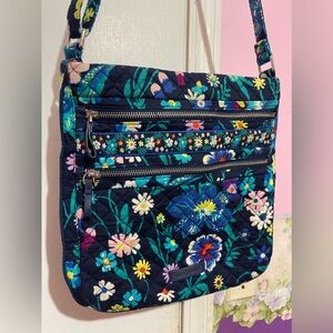Vera Bradley Hipster Collection | Moonlight Garden Crossbody Bag